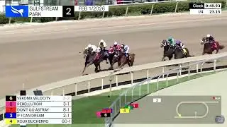 2da Carrera de Gulfstream Park | Domingo 1 de Febrero de 2026