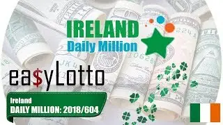 Ireland DAILY MILLION lotto results 28 Oct 2018   604