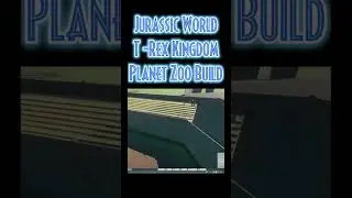 Building T Rex Kingdom in Planet Zoo
