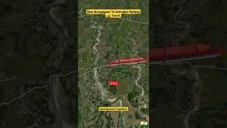New Bongaigaon To Kokrajhar Railway 🚂 Travel #shorts #travel #railway #newbongaigaon #kokrajhar