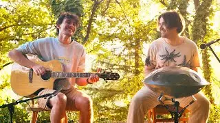 Handpan & Acoustic Guitar Live Improvisation Session (feat. Ivo Čerček)