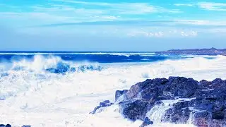 Deep Ocean Waves】8 Hours Natural Ocean Sounds for Deep Sleep