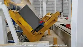 AAC block green separating table machine