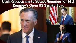 Utah Senate Race: Battle for Romney's Successor and Future of Conservatism