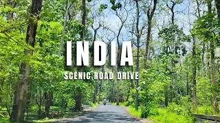 Scenic ROAD DRIVE Through INDIA'S WESTERN GHATS | KERALA | Pala - Muttom - Moolamattom - Idukki