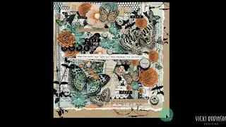 Learn to Use Layered Torn Paper Masks in Digital Scrapbooking