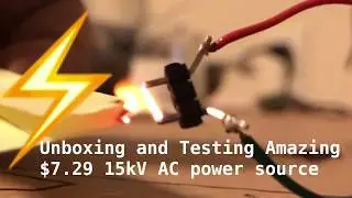 Make 15kV AC supply for $7