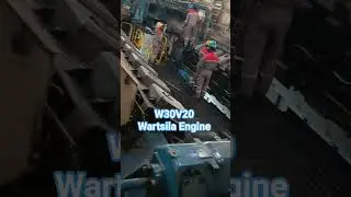 Wartsila Enginee | W30V20 Engine | Inside of HFO Power Plant #wartsila #engine #power #powerplant
