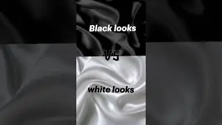 Black 🖤 vs white 🤍 which one do you like?#trendingshorts #choose #newdesign #designe