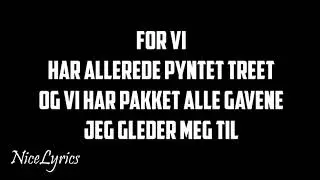 N&Aring; ER DET JUL - sPlayers (LYRICS/TEKST VIDEO)