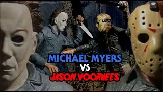 Michael Myers Vs Jason Voorhees Stop Motion