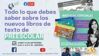 Nuevos Libros de Texto  Gratuito de Educación Preescolar