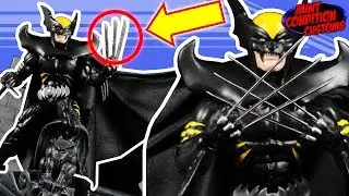 BATMAN WOLVERINE FUSION! Dark Claw Amalgam Comics Marvel Legends Custom Action Figure!