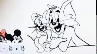 Tom & Jerry wall art