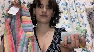 ASMR thrift haul