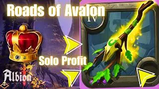 Solo Roads of Avalon &ndash; Green Chest Runs with Insane Loot 💰  #albiononline