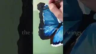 Large scale Acrylic Painting - Transformation 🦋