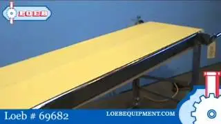 Solid Conveyor Belt - Econo Cheese Equipment 7 ft L x 22 in W - Loeb # 69682