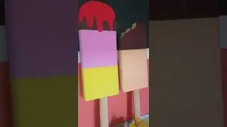 Picolé gigante pra decoração