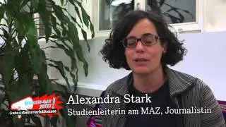 Alexandra Stark, Studienleiterin am MAZ, Journalistin