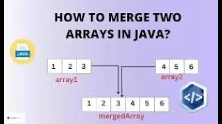 Java Program to Merge Two Arrays Into a Third Array | Step-by-Step Tutorial #coding #MergeArrays