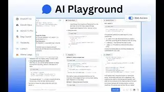 AI Playground | Feature Walkthrough
