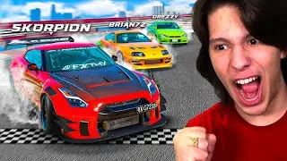 VENCI MINHA PRIMEIRA CORRIDA DE DRIFT no BRASIL!! (GTA 5 Nitro Race)