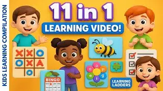 Kids Learning Compilation &ndash; 11 Fun Educational Videos in One! | Learning Ladders