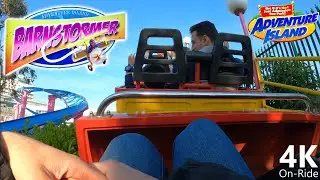 Barnstormer - 4K On-Ride - Adventure Island - Zierer Tivoli Coaster - POV