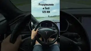 Przyspieszenie w Tesli 0-140 na Polskiej autostradzie ⚡️