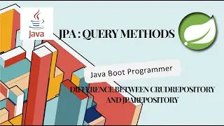 Difference Between CrudRepository and JpaRepository 📣 | Spring Boot