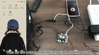 WIFI Audio Receiver Module Board BT 5.0 AUX Input USB Ethernet DLNA Streaming Multiroom Playback
