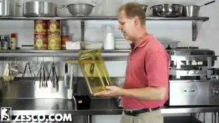 Cambro 34HP Third Size Hot Food Pan
