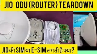 Jio airfiber plus C6 device Outdoor Unit (ODU ) teardown #jioairfiber #jiofiber5g