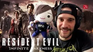 Nick Apostolides RESIDENT EVIL: INFINITE DARKNESS interview | voice of Leon S. Kennedy, Netflix