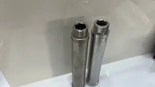 304/316L stainless steel metal wedge wire filter cartridge