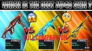 Best mp40 gun skin in free fire | which mp40 is best | cobra mp40 max trick | Royal flush mp40 |