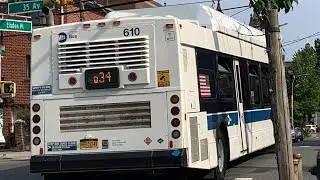 MTA Bus: Onboard 2012 New Flyer C40LF #610 on the Q34