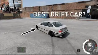 LOGITECH G29 BMW E36 DRIFT | Beamng Drive Wheelcam