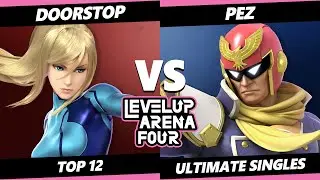 LUA4 Top 12 - Doorstop (ZSS) Vs. PeZ (Captain Falcon) SSBU Ultimate Tournament