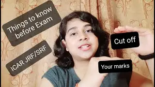 Things you should know before examination | Do not miss these - Last min Tips| ICAR-NTA-JRF/SRF| ELS