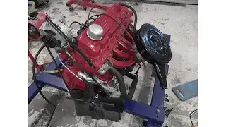 AP6 Chrysler Valiant rebuild Episode 7 Engine build pt2 (firing up the slant 6)