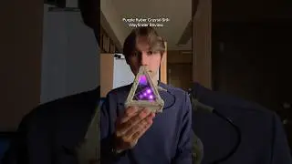 Purple Kyber Crystal With The Sith Wayfinder