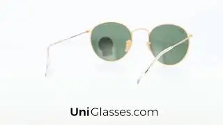 RAYBAN RB3447 001 53 21 145 GOLD G 15 GREEN 1
