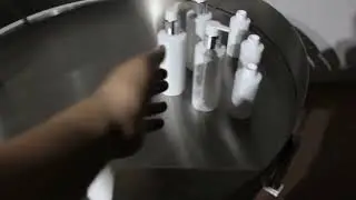 bottle collecting  turntable