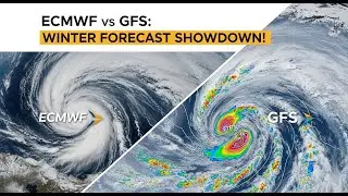ECMWF vs GFS Winter Forecast Showdown! #ECMWFvsGFS #WinterForecast2025 #weathermodels #viralvideo