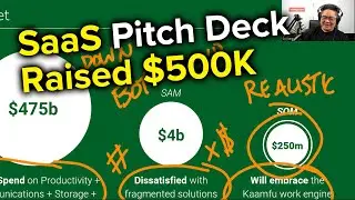 WHY This PITCH DECK Raised $500K in 6 Meetings (SaaS)