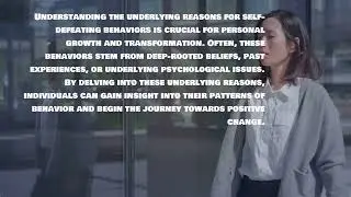 Stop Self defeating Habits Intro