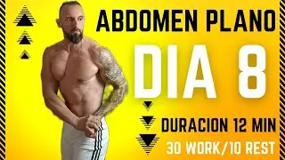 RETO ABDOMINALES EN 30 DIAS (Dia 8) ABDOMEN PLANO /para hombre y mujer