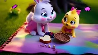 Forest Picnic Surprise &ndash; Bunny & Chick Learn to Share